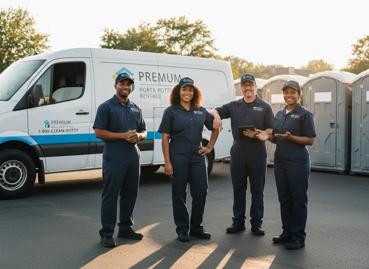 VIP Portable Toilets company in New Burnside, IL